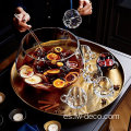 Punch Bowl Set Clear Glass Pumpkin Punch Punch